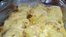 Coxinha da asa ao molho cremoso