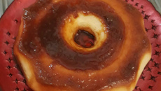 Pudim de micro-ondas