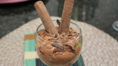 Mousse de chocolate light