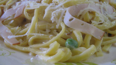 Fettuccine parisiense