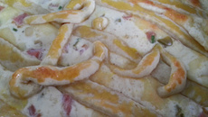 Torta de presunto e queijo da Lis