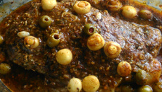 Filé ao molho madeira no forno