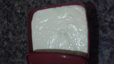 Requeijão caseiro de queijo coalhado