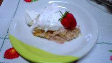 Torta delícia de morango