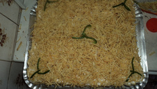 Torta delícia de pão de forma