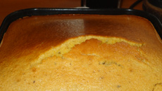 Bolo de fubá fofinho