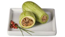 Abobrinhas recheadas