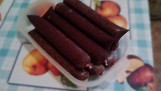 Sacolé de açaí