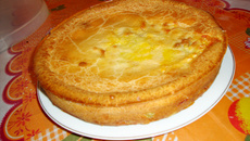 Torta salgada cremosa mix