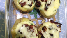 Batatas recheadas especiais