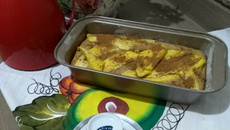 Bolo de banana da Ieda (sem açúcar, sem lactose e sem glúten)