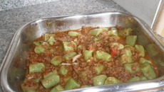 Nhoque de sobra de arroz com espinafre