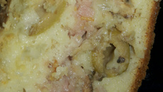 Torta salgada com iogurte natural