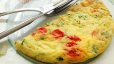 Omelete de micro-ondas "em 5 minutos"
