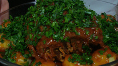 Lagarto Recheado Assado