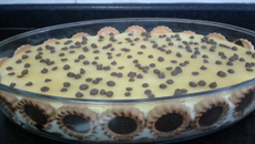 Pavê de maracujá com chocolate