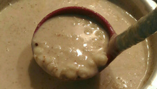 Canjicão com amendoim