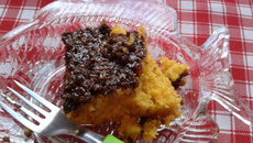 Bolo de cenoura prático