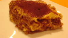 Tiramissu sem licor delicioso