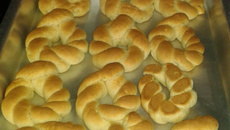 Rosquinha de creme de leite