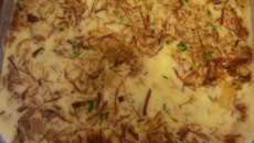 Escodidinho de carne seca