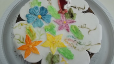 Bolo natalino de ameixa