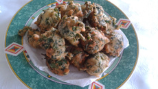 Bolinho de espinafre