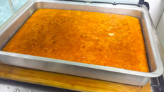 Bolo de laranja de liquidificador