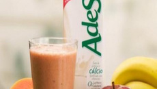 Vitamina de frutas com Ades