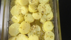 Batata no forno