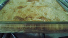 Torta preguiçosa de banana