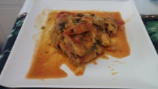 Moqueca de peroá (porquinho)