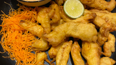 Empanado de tilápia com cerveja