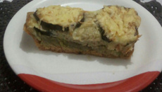 Crepioca de berinjela ao forno