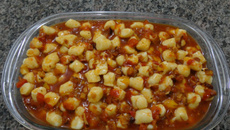 Nhoque perfeito com molho de bacon