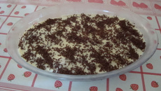 Pavê de cupuaçu e banana da terra