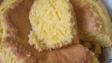 Bolo de milho fofinho