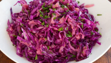 Salada de gengibre agridoce