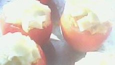 Tomate recheado fácil