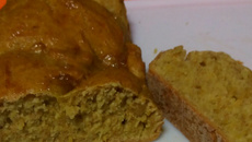 Pão de abóbora salgado