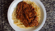 Macarrão ao molho especial de sardinha