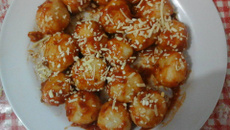 Nhoque de batata recheado