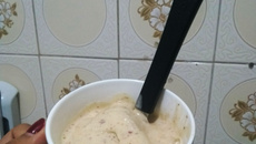 Smoothie de banana e maçã
