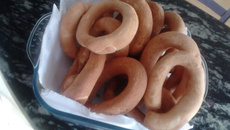 Rosquinha frita de polvilho azedo