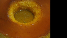 Pudim de leite condensado furadinho