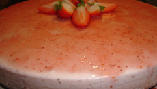 Cheesecake de morango