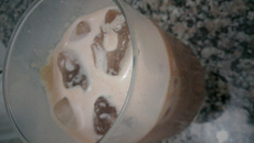 Bebida tipo Amarula caseira