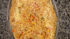 Macarrão de almoço de domingo rápido e fácil