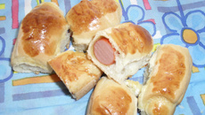 Enroladinho de salsicha