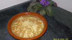 Sopa de legumes com feijão